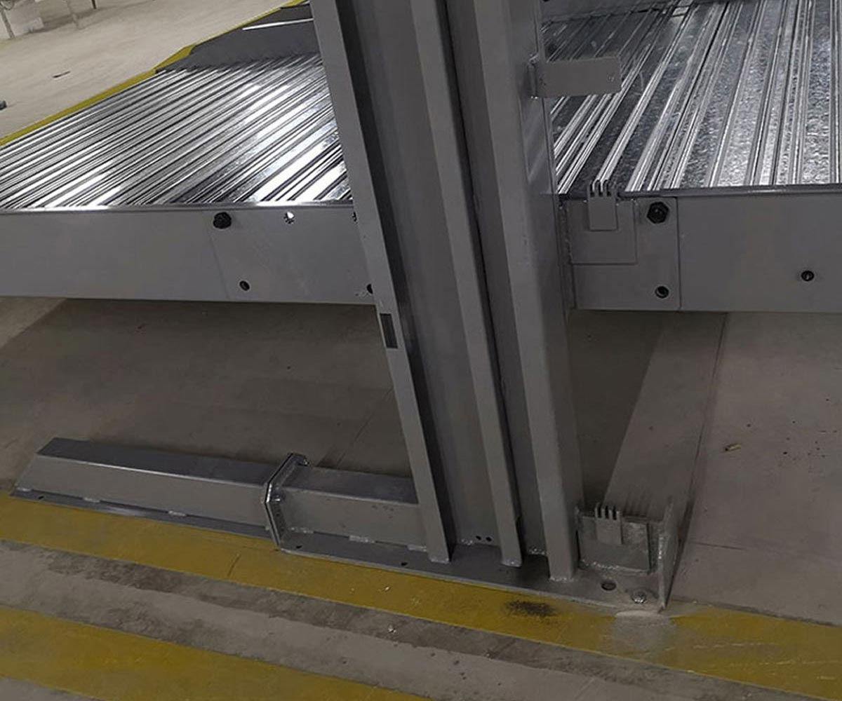 2層簡易式停車庫過驗收