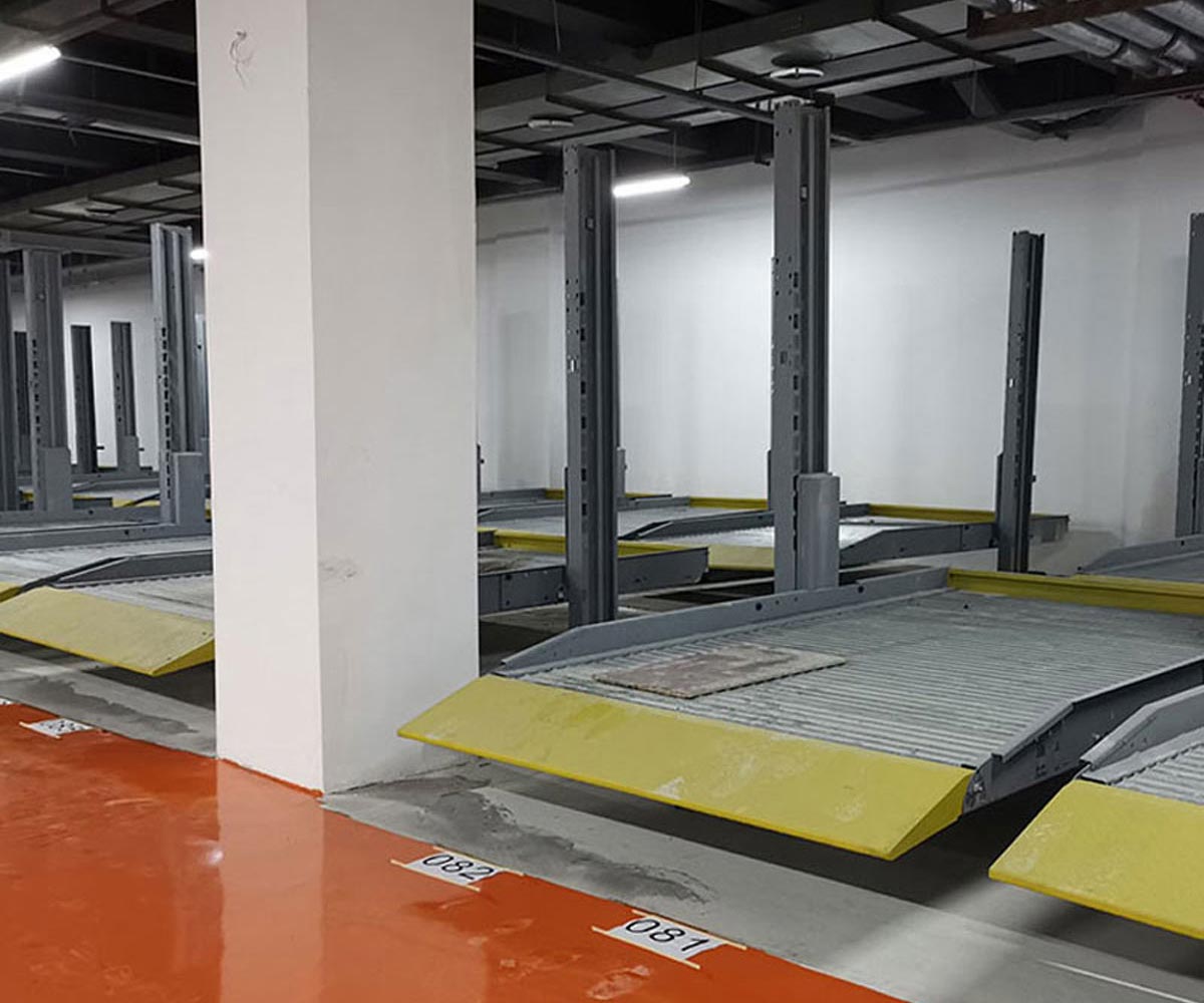 白云雙層升降式立體車庫出租