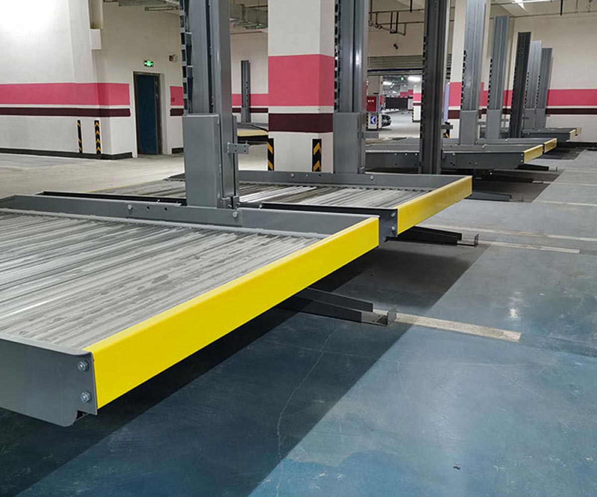 兩層簡易式機械停車位租用