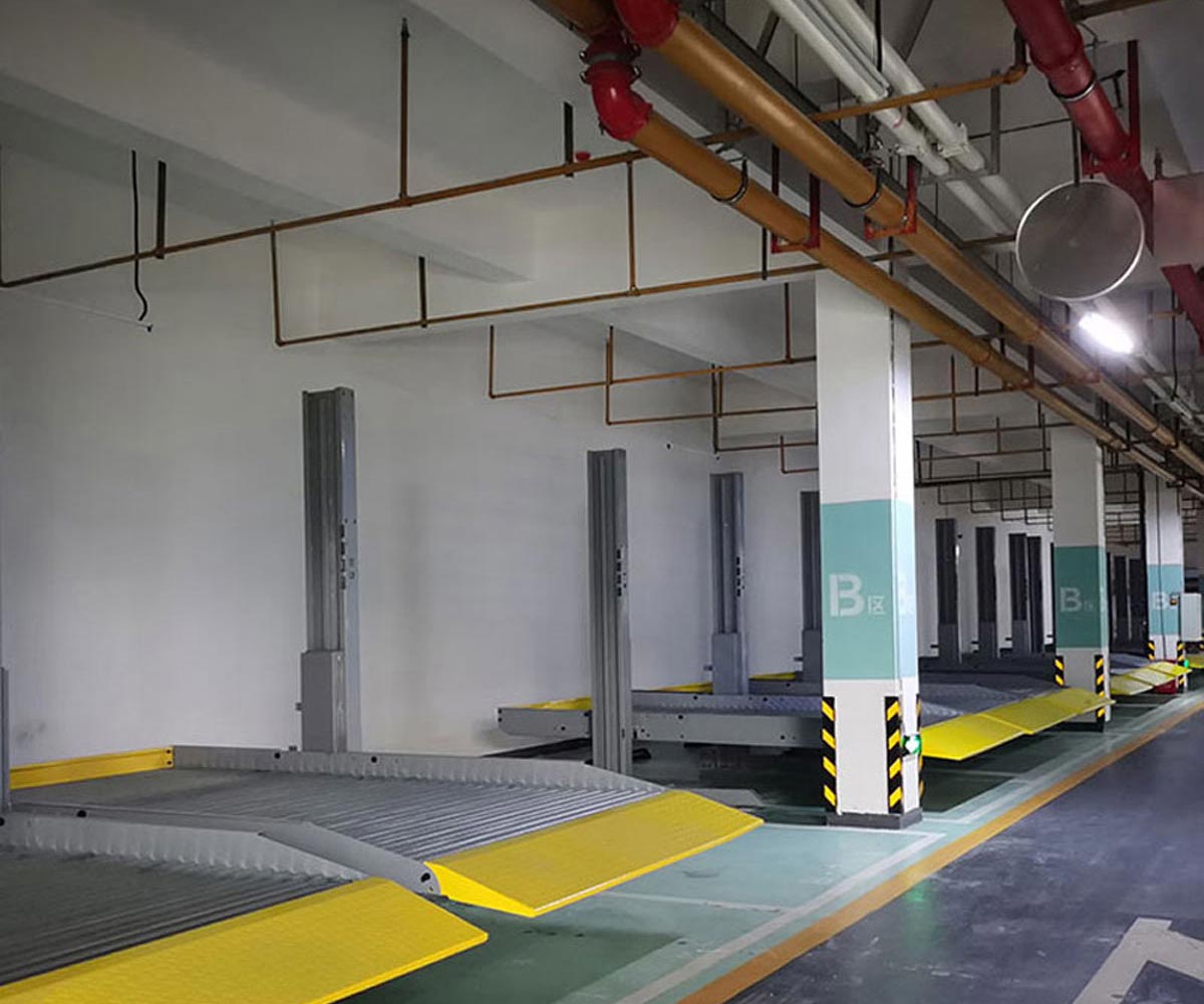 兩層簡(jiǎn)易類機(jī)械式立體車(chē)庫(kù)回收