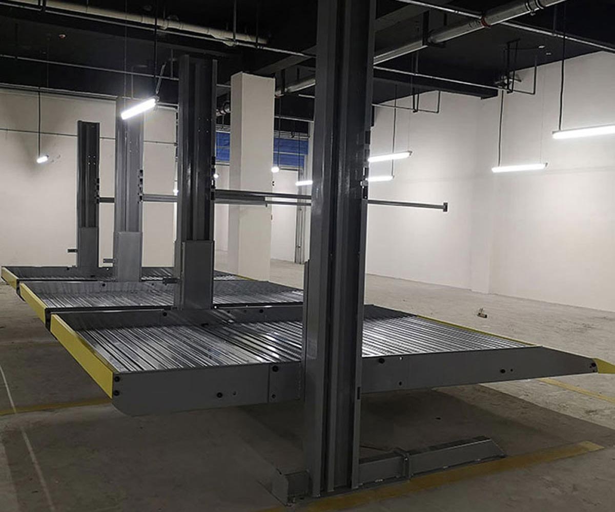 PSH升降橫移式機(jī)械式立體車(chē)庫(kù)改造