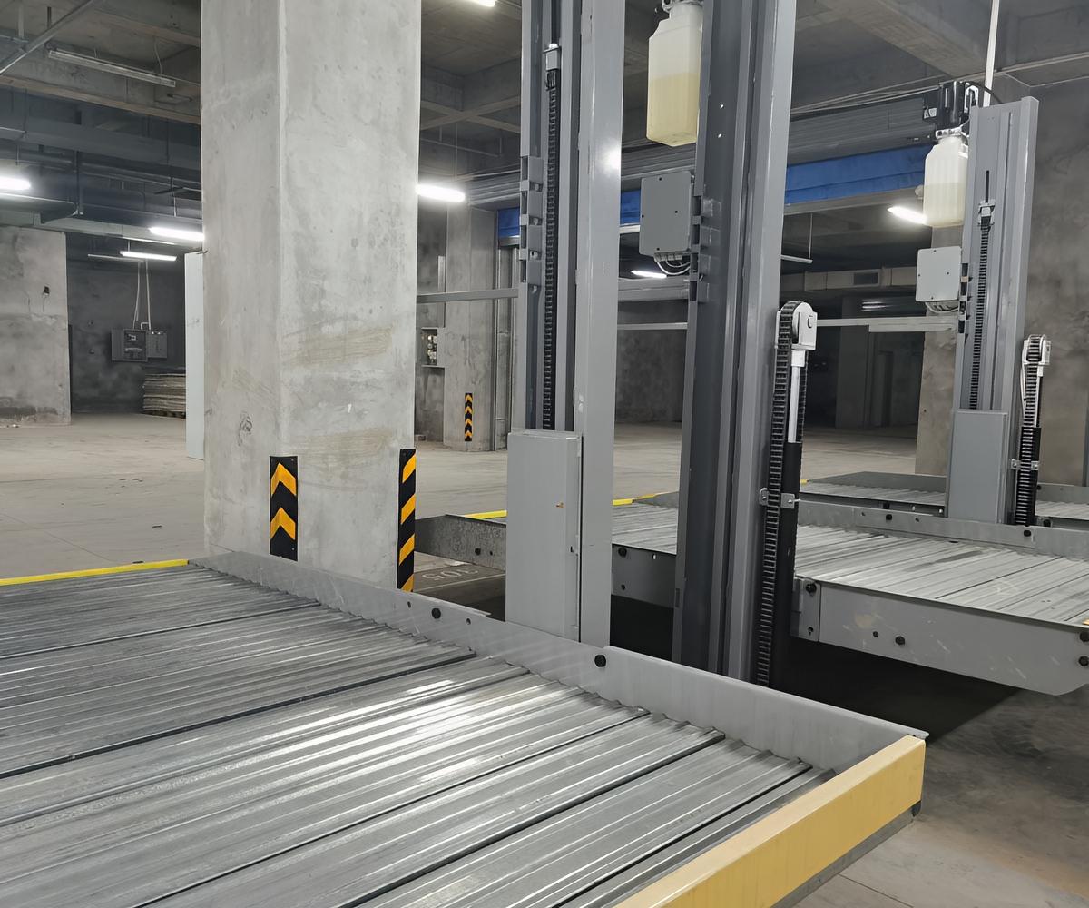 畢節(jié)二層升降立體車庫停車設備過驗收