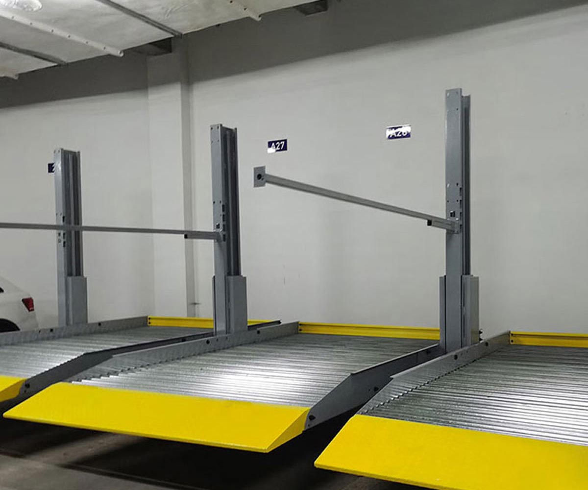 畢節(jié)機械立體車庫的自動開關門自動運行