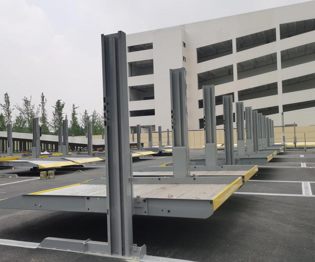 四川PSH五層升降橫移類停車設(shè)備（負一正四地坑式）技術(shù)參數(shù)