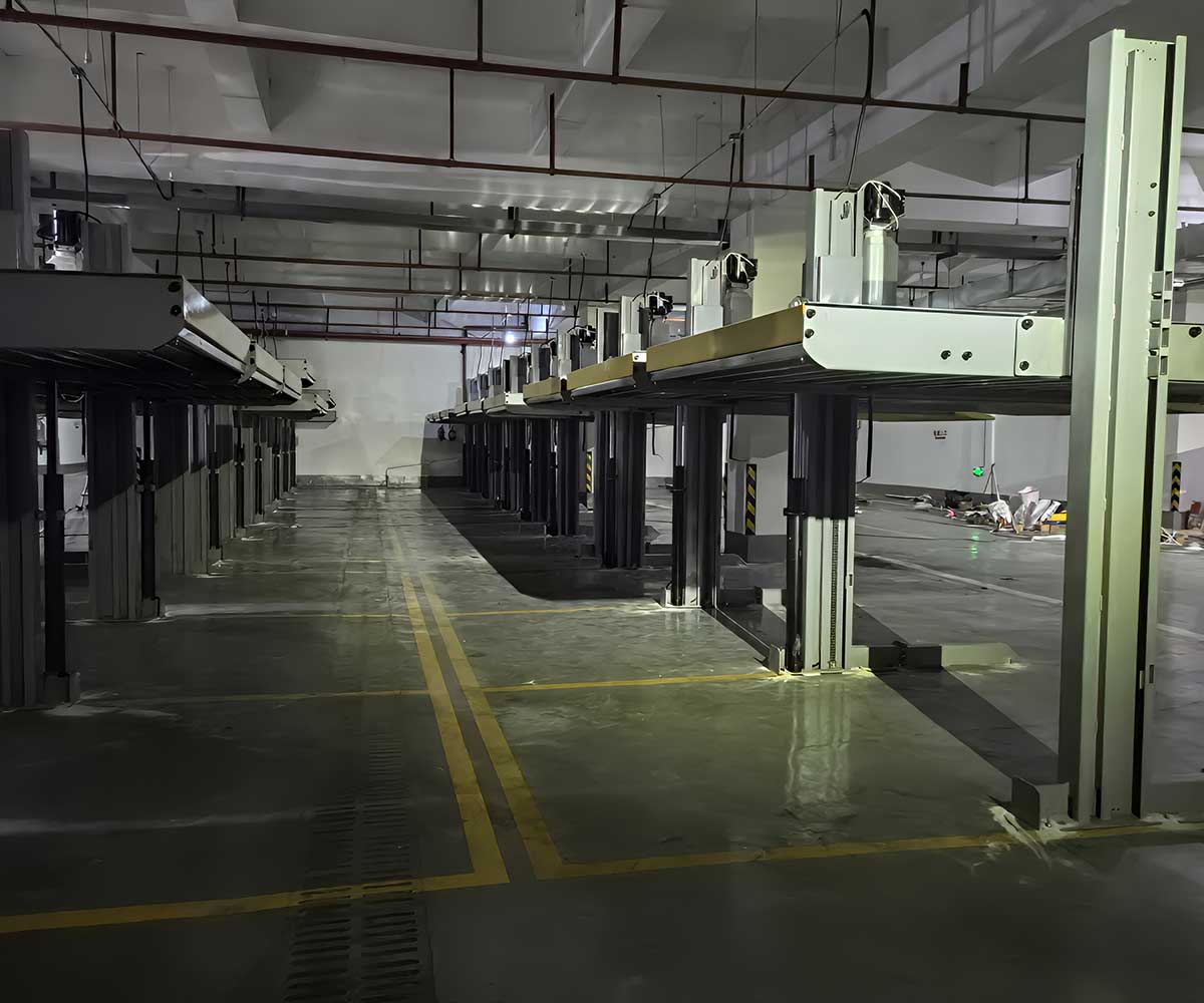兩層機(jī)械立體停車設(shè)備的工作原理解析