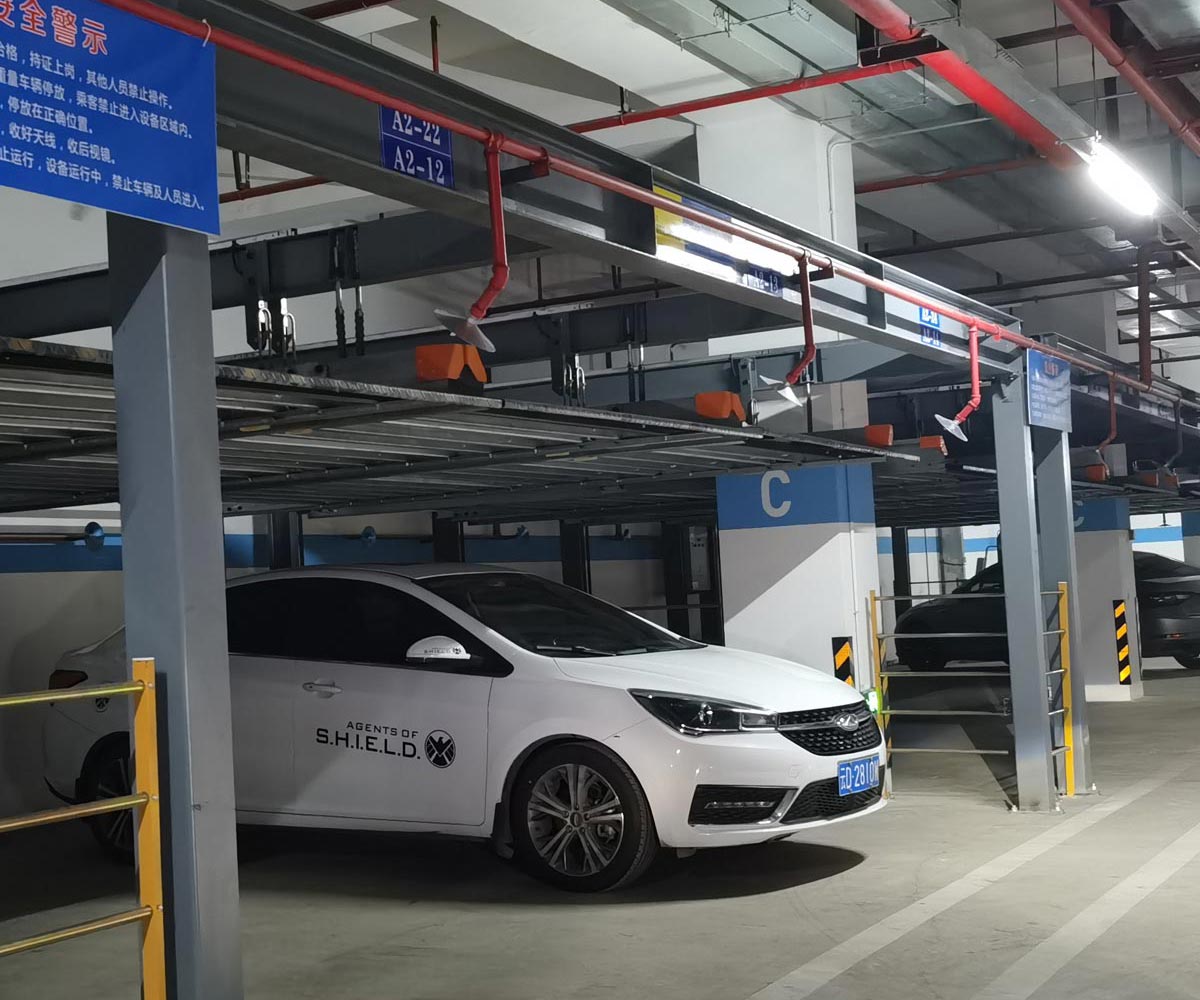 四柱立體停車設備
