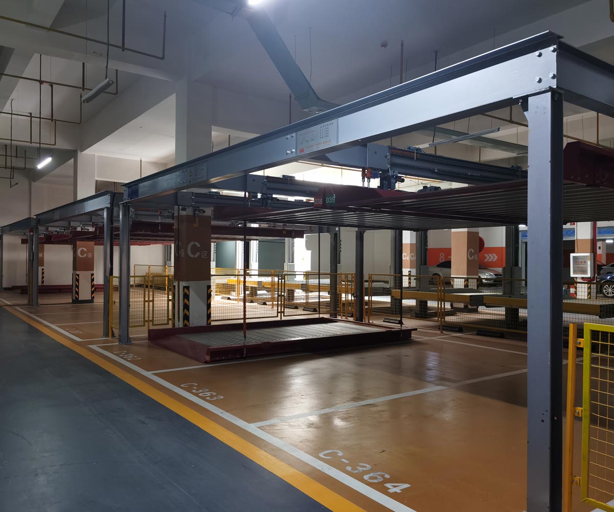 四柱升降式立體停車位