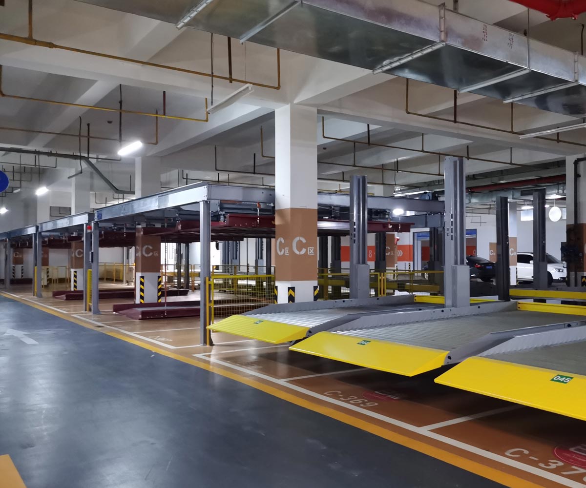 畢節(jié)二層升降式立體停車位