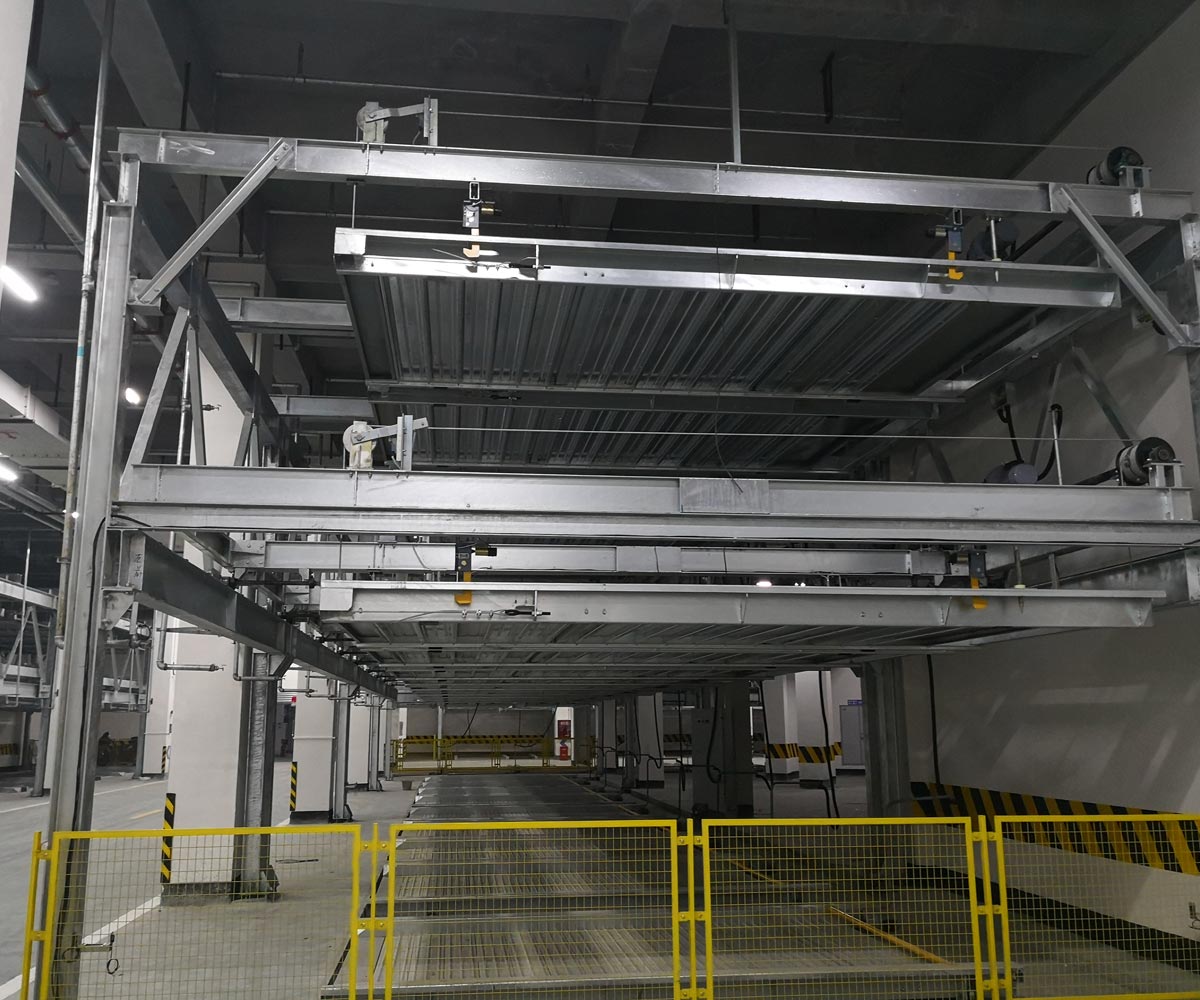 畢節(jié)七層升降橫移式機械車庫