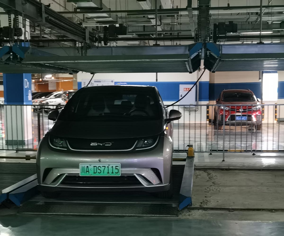 赫章二層升降橫移式機(jī)械停車